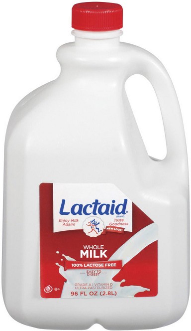 Whole Lactose-Free Milk, 96 oz.